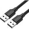 USB 2.0 M-M UGREEN cable US102, 1.5m (juodas)