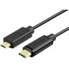 Unitek USB-C - microUSB 1.0m juoda