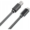 Unitek kabelis do drukarki USB C na USB B 2.0 juoda 1m