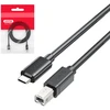 Unitek kabelis do drukarki USB C na USB B 2.0 juoda 5m
