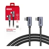 UNITEK C14147ABK01-0.5M - USB C 90°/90° PD 100W M/M 1M