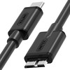 UNITEK Y-C475BK Unitek C tipo USB laidas į microUSB 3.0, Y-C475BK