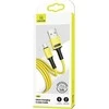 USAMS Kabelis U52 microUSB 2A Fast Charge 1m geltonos spalvos SJ435USB03 (US-SJ435)