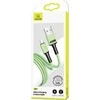 USAMS Kabelis U52 microUSB 2A Fast Charge 1m žalios spalvos SJ435USB02 (US-SJ435)