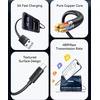 Kabelis USAMS U94 18W USB-C į USB-A 1m juodos spalvos