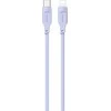 USAMS kabelis USB-C į Lightning 20W 1.2m PD Fast Charging Lithe Series violetinė SJ566USB03 (US-SJ566)