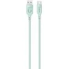 USAMS kabelis USB-C 6A 1.2m Port Ekranas Fast Charging Lithe Series žalios spalvos SJ568USB04 (US-SJ568)