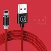 USAMS Kabelis magnetyczny U-Sure lightning 1m 2.1A pintas raudonos spalvos SJ292USB02 (US-SJ292)