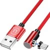 USAMS magnetinis kabelis U54 1mmicroUSB raudonos spalvos SJ446USB02 (US-SJ446)