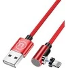 USAMS Kabelis kątowy magnetyczny U54 1mlightning raudonos spalvos SJ444USB02 (US-SJ444)