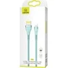 USAMS Kabelis pintas U33 lightning 1,2m2A Fast Charging mėlynos spalvos SJ360USB02 (US-SJ360)