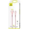 USAMS Kabelis pintas U33 lightning 1,2m2A Fast Charging rožinės spalvos SJ360USB03 (US-SJ360)