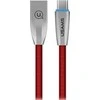 USAMS pintas kabelis U-Light USB-Craudonos spalvos 1,2m TCZSUSB04 (US-SJ184)