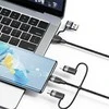 USAMS Kabelis U85 2xUSB-C/USB/Micro-USB/ Lightning 6in1 1,2m 100W PD Fast Charge violetinės spalvos SJ645USB02 (US-SJ645)