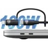 USAMS Kabelis U85 2xUSB-C/USB/Micro-USB/Lightning 6in1 2m 100W PD Fast Charge violetinė SJ646USB