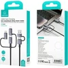 USAMS Kabelis 6in1 Fast charging 240W 2m Data Kabelis Digital dispay Aluminum Alloy Sufeng Series (SJ7
