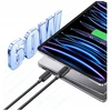 Kabelis USAMS KY Series US-SJ691 60W USB-C į USB-C 1m baltos spalvos