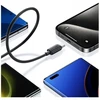 Kabelis USAMS KY Series US-SJ691 60W USB-C į USB-C 1m juodos spalvos