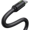 USAMS Kabelis USB-C/USB-C 1m SJ73460W juodos spalvos YU Series SJ734USB01 (US-SJ734)