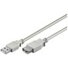Goobay USB kabelis USB-A – 1,8 m pilkas (50960)