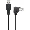 Goobay USB kabelis USB-A - USB-B 0,5 m Juodas (RB93016)