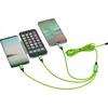 USB kabelis USB-A + USB-C - USB-C 1.2 m Žalias (SMRTER_HYDRA_ULT_GN)