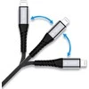 „MyScreen MSP Kevlar“ USB-C į „Lightning“ laidas 1,2 m