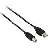 USB kabelis V7 USB-A - mikro B 3 m Juodieji (V7 E2USB2AB- 03M)