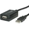 Value USB vertė USB-A laidas – 12 m juodas (12.99.1110)