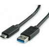 Value USB vertė USB-A – USB-C laidas, 0,5 m baltas (11.99.9010)