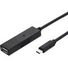 USB kabelis Value USB-A - USB-C 20 m juodas (12.99.1114)