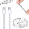 VEGA CABLE A2795 BRAIDED CABLE USB-C TO USB-C 60W 1M Baltas BULK