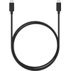 Kabelis USB Veho USB-C - USB-C 1 m Juodas (USB-CT į USB-CT įkrovimui ir)