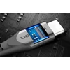 Vention USB 2.0 A į USB-C 3A kabelio ventiliacija CODHF 1 m pilka
