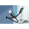 Vention USB 3.0 A į USB-C laido ventiliacija COZBH 2m juodas PVC