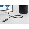 Vention Prailginimo kabelis USB 3.0, išorinis USB į moterišką USB, ventiliacija 3 m (juoda)