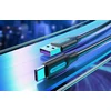 Vention USB 2.0 A į USB-C 5A kabelio anga CORBF 1m juodas PVC