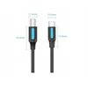 Vention USB 2.0 spausdintuvas cable, male type C to male B, 2 m