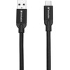 Kabelis USB Verbatim USB-A - USB-C 1 m Juodas (48871)