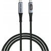 USB laidas Verbatim USB-C - USB-C 1,2 m Juodas (31849)