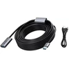 USB kabelis Vision Aktyvus prailgintuvas 10 m USB 3.0 USB A (f) į USB A (m) 3 Gb/s (TC 10MUSB3.0EXT+/BL)