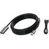 Kabelis USB Vision 5m Aktywny przedłużacz USB A (f) do USB A (m) USB 3.0 3 Gb/s (TC 5MUSB3.0EXT+/BL)