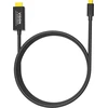 Kabelis USB Vision USB-C - HDMI 2 m Juodas (TC 2MUSBCHDMI8K/BL)