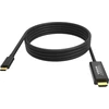 Kabelis USB Vision USB-C - HDMI 2 m Juodas (TC 2MUSBCHDMI8K/BL)