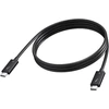 Kabelis USB Vision 2 m Thunderbolt 4 40 Gb/s 100W PD Juodas (TC 2MUSBCTB4/BL)