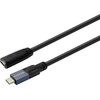 Kabelis USB VivoLink PROUSBCMF2 USB-C męski na żeński 2 m USB 3.2 Gen 2 Juodas