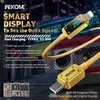„WEKOME WDC-08 Vanguard“ serijos USB-C į žaibiškai greitą įkrovimą PD 20W 1m jungiamasis laidas, tamsinantis