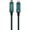 WEKOME WDC-181 Vanguard Series - USB-C to Lightning Super Fast Charging PD 20W connection cable 1m žalios spalvos
