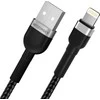 Wozinsky WNBAL2 USB-A / Lightning 2.4A kabelis 2 m – juodos spalvos