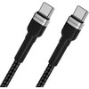 Wozinsky WNBCC1 USB-C / USB-C PD 65W kabelis 1 m – juodos spalvos